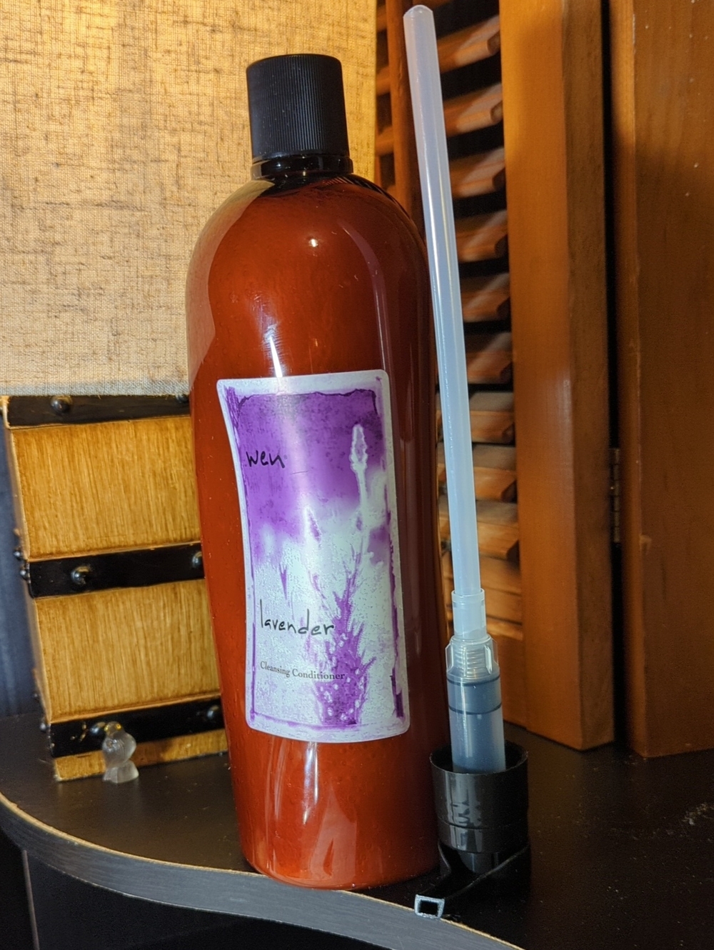 Wen Cleansing Conditioner With Pump Lavender Large 32 OZ Sealed NEW NICE 💫